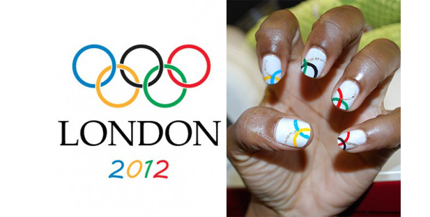 Olimpic Games Nails art